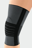 Knie mit der JuzoFlex Genu 500 in der Farbe Anthrazit