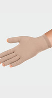 Juzo ScarPrime Seamless, handschoen voor de littekentherapie (korte uitvoering), Beige