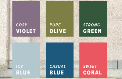 Colours in the City – Trend Colours 2026/27