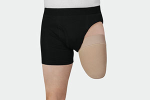 Imagem do produto Meia para cotos Juzo Expert Homem usando meia para cotos Juzo Expert