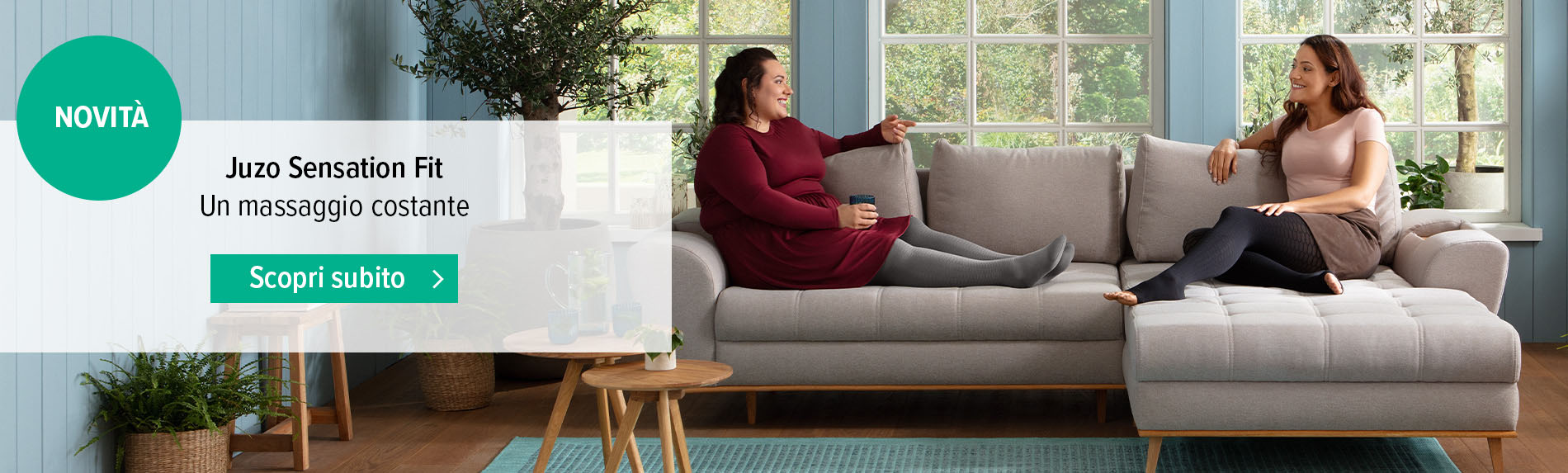 Juzo Sensation Fit Un massaggio constante