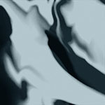 Colour box with light blue-black batik pattern