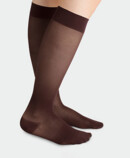 Juzo Fascination, Chaussettes avec bord tricot, Coloris Violine