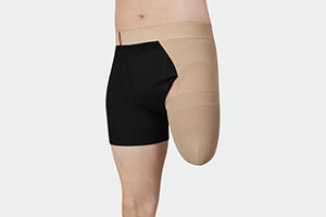 Imagem do produto Meia para cotos Juzo Expert Cotton Homem usando meia para cotos Juzo Expert Cotton