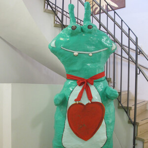 Julius Maskottchen im Julius Kindergarten