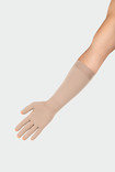 Juzo ScarPrime Seamless, handschoen voor de littekentherapie (lange uitvoering), Beige
