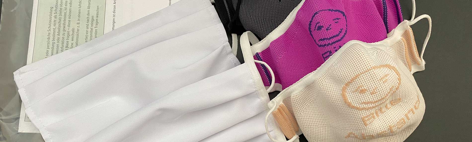 Juzo unterstützt bei der Maskenherstellung