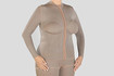 Vrouw draagt Juzo Expert Silver compressie-thoraxbandage