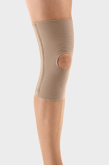 Knee with JuzoFlex Genu 323 with open patella