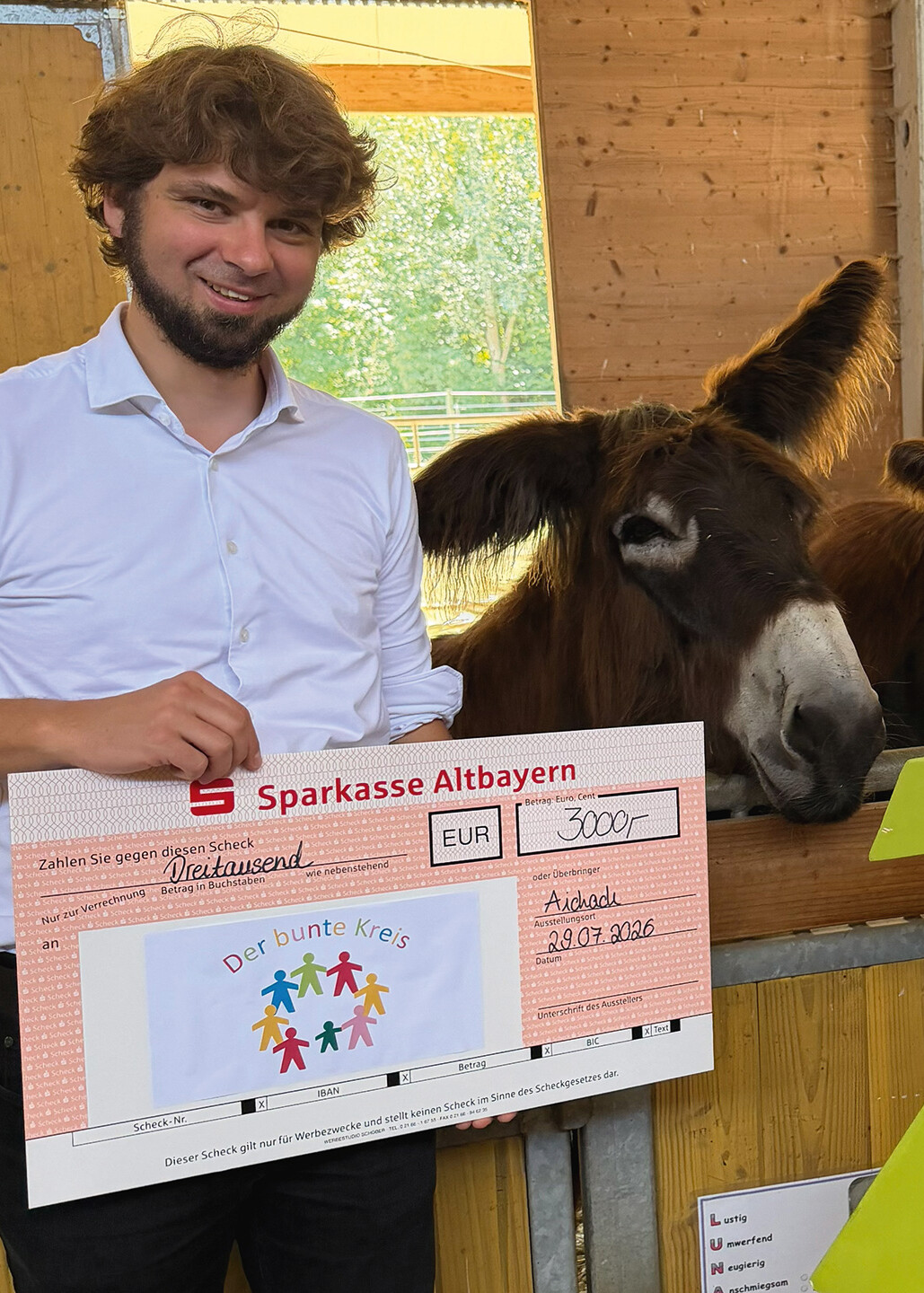 Juzo spendet an den Bunten Kreis Augsburg