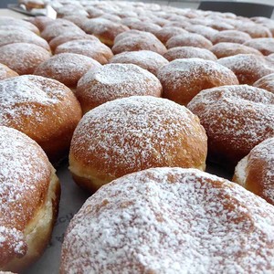 Krapfen für die Belegschaft