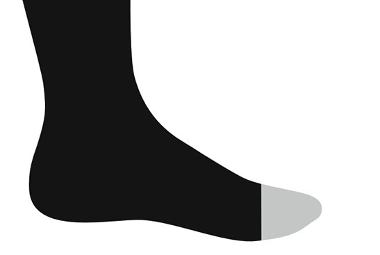 pé aberto pé aberto