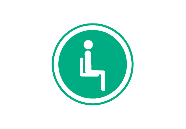 Icon Langdurig zitten of staan Icon Langdurig zitten of staan