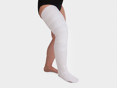 Juzo SoftCompress compressieverband onder- en bovenbeen universele maat Juzo SoftCompress compressieverband onder- en bovenbeen universele maat