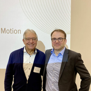 v.l.n.r. Richard Baumann (AktivSenioren) und Jürgen Gold (Juzo)