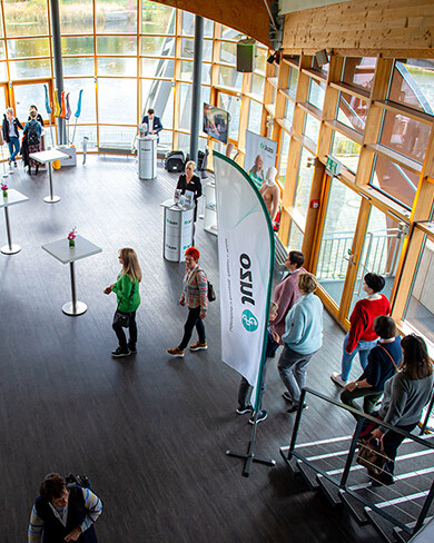Foyer vom Veranstaltungsort des 8. Phlebologischen Symposiums in Hannover