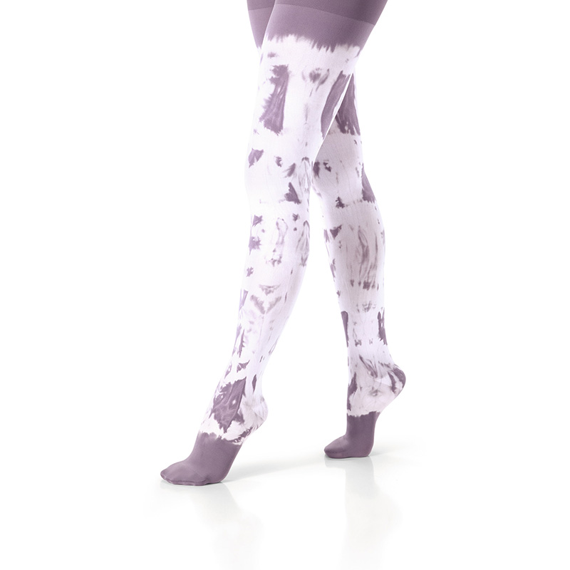 Batik Weiß-Cosy Violet Batik Weiß-Cosy Violet