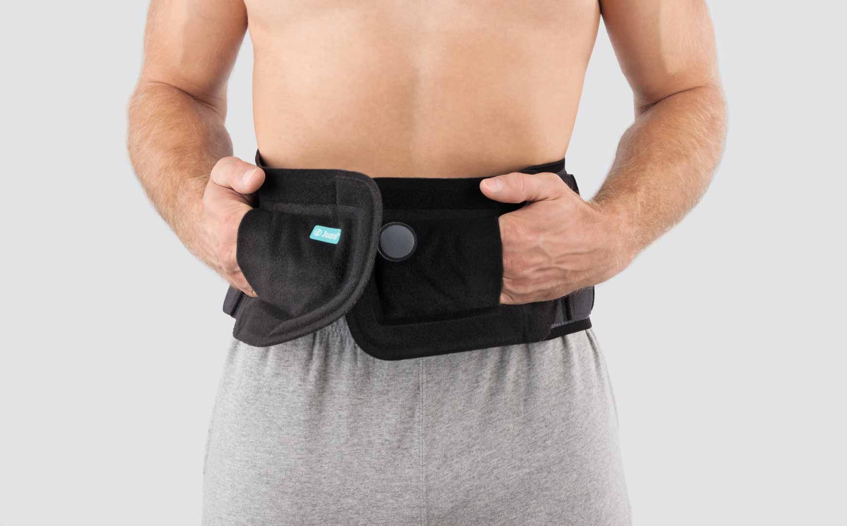 Orthesen  Ein Mann trägt eine Orthese von Juzo