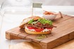 Juzo Entrecote-Burger mit Wacholder-Apfel-Chutney