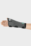 Right arm with Palmar Xtec Rhizo wrist orthosis – view of palm