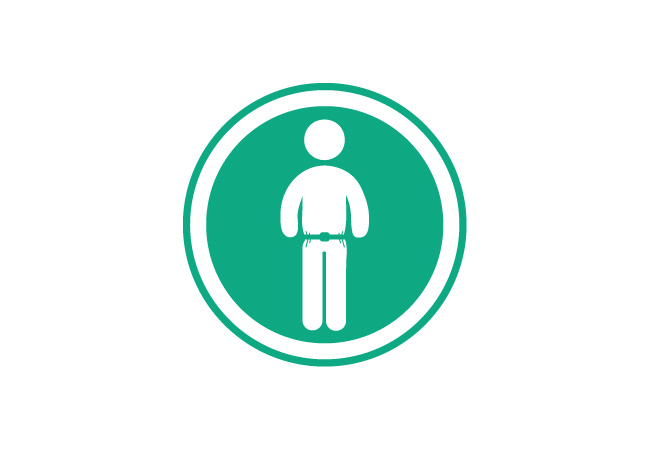Icon Strakke kleding Icon Strakke kleding