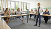 Referentin hält Seminar