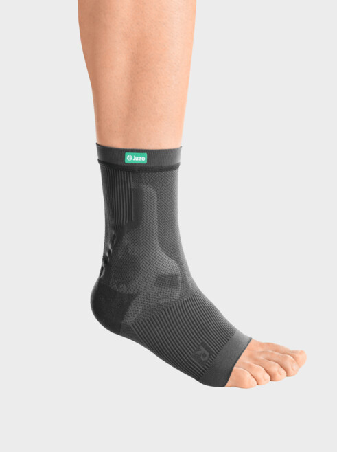 JuzoFlex Malleo Xtra Anatomic Sprunggelenktbanage in Anthrazit