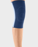 Knee with JuzoFlex Genu 505 Comfort in colour Navy